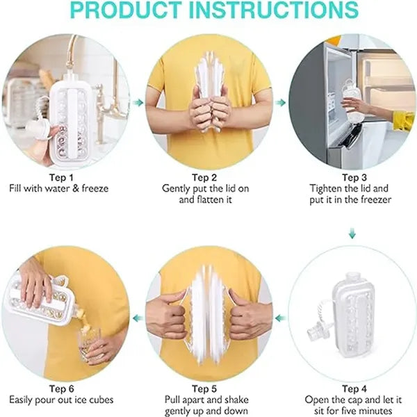 Portable Ice Making Bottle