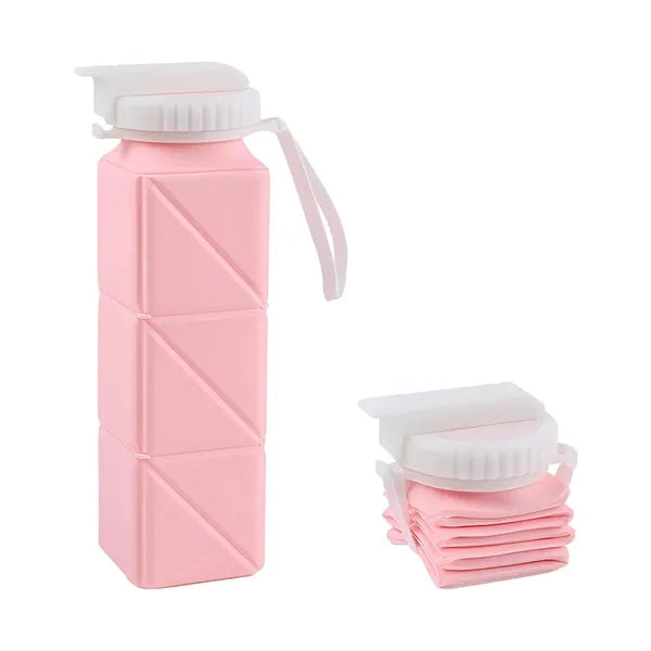 Leakproof Silicone Collapsible Water Bottle