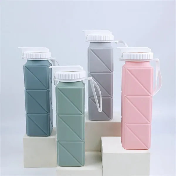Leakproof Silicone Collapsible Water Bottle