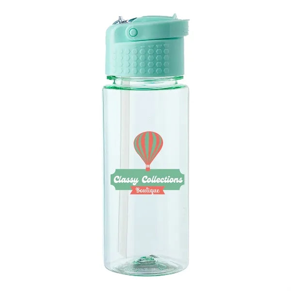 18 oz. Bonny Plastic Water Bottle (Full Color Imprint)
