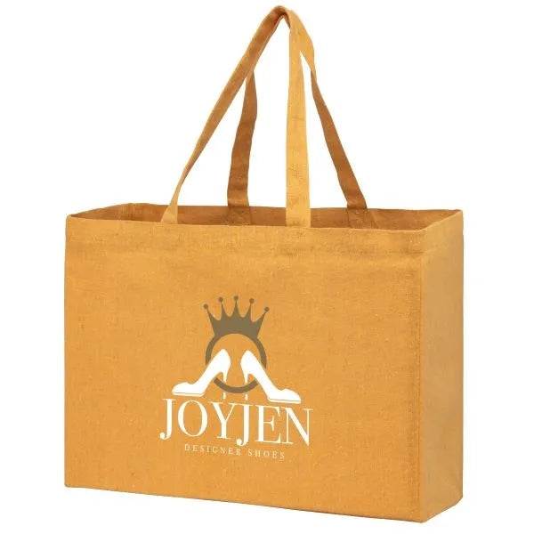 Recycled Cotton Canvas Tote Bag - Screen Print