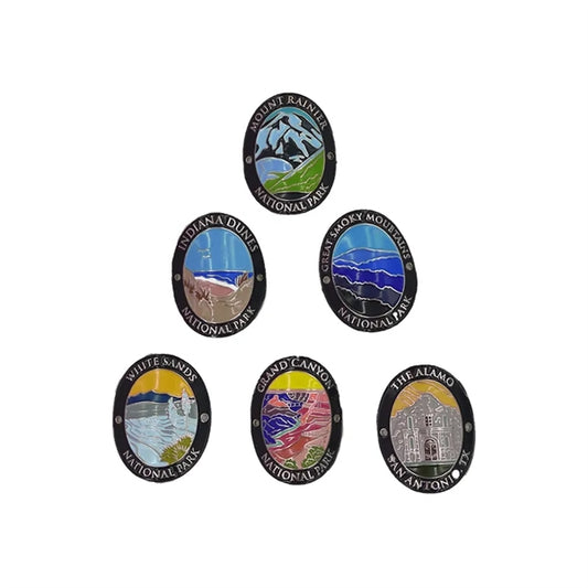 Hiking/Walking Stick Medallions (1 1/2'')