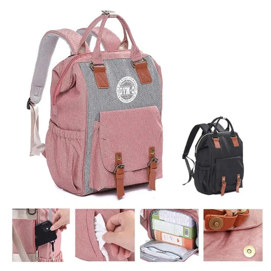 Portable Splash-Proof Diaper Bag