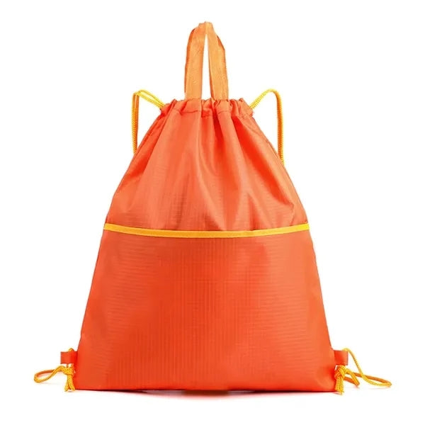 Waterproof Nylon Drawstring Backpack