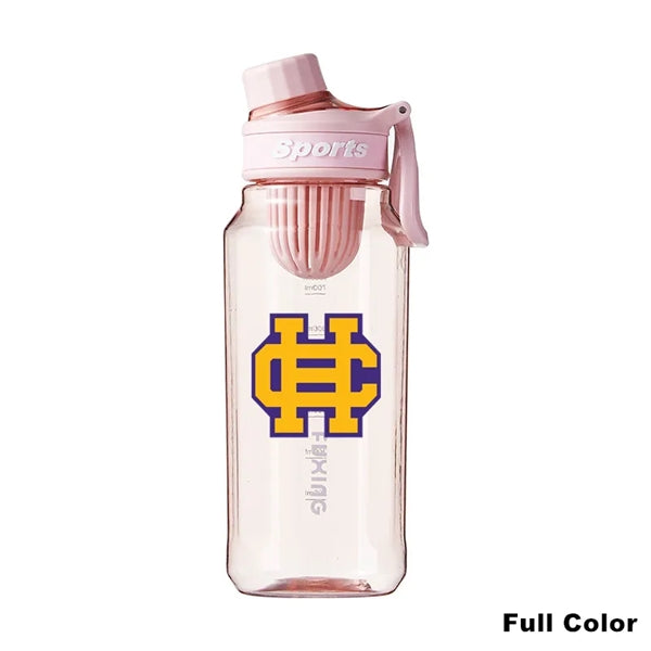 25/34 oz Plastic Sport Drinking Water Bottle with Lock