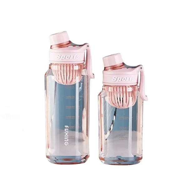 25/34 oz Plastic Sport Drinking Water Bottle with Lock