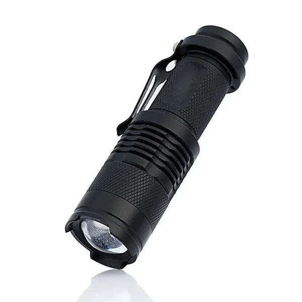 Mini LED 3-Mode Flashlight with Pen Clip