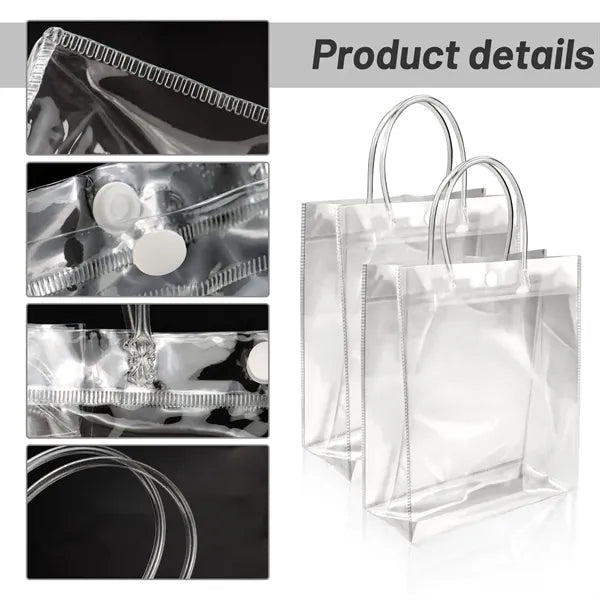 PVC Clear Gift Bags with Handle