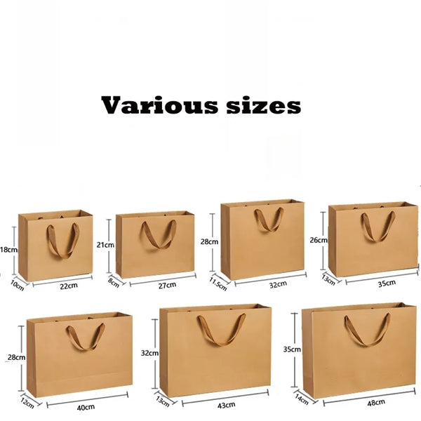 Large Gift Paper Bags with Handles