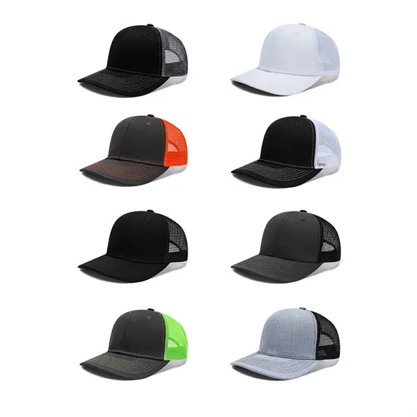 Unisex Trucker Hats Mesh Snapback Cap