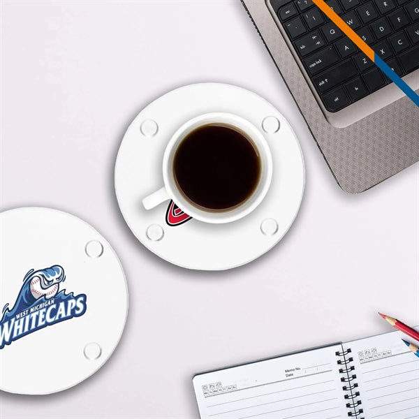 Calvile Round Glass Coaster