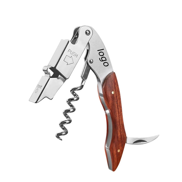 Wine Opener with Premium Rosewood Handle