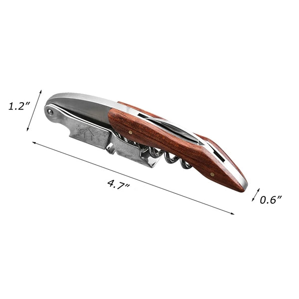 Wine Opener with Premium Rosewood Handle