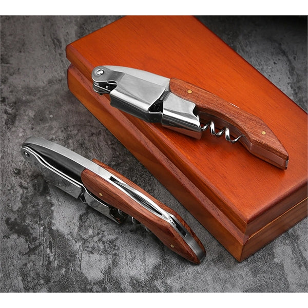 Wine Opener with Premium Rosewood Handle