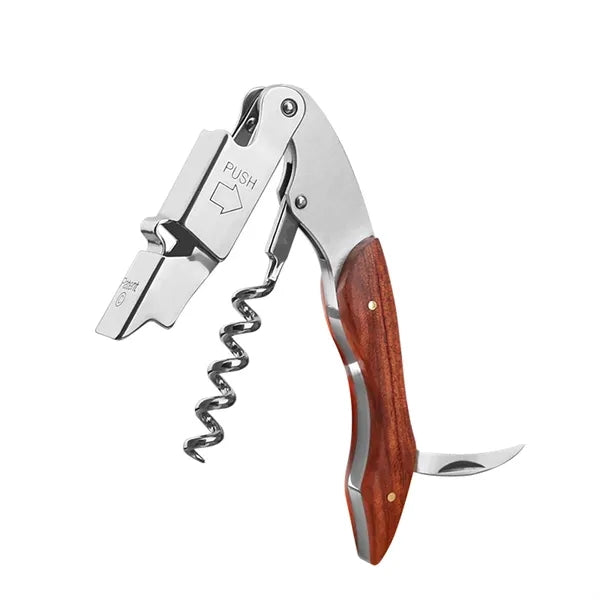 Wine Opener with Premium Rosewood Handle