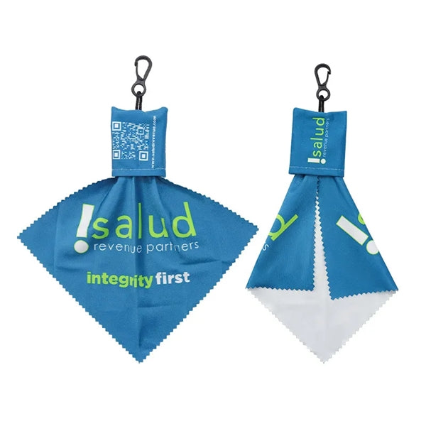 Microfiber Camera Lens Cloth with Pouch
