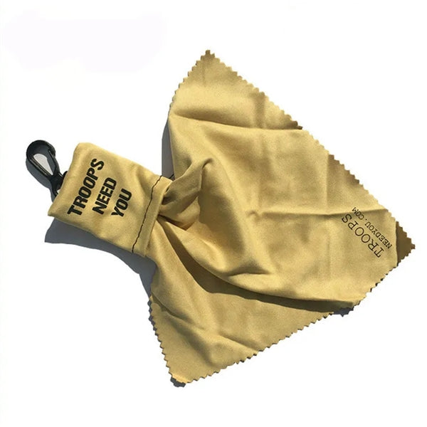 Microfiber Camera Lens Cloth with Pouch