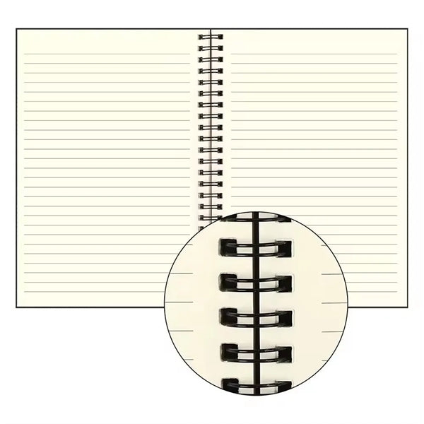 A5 Kraft Cover Spiral Notebook