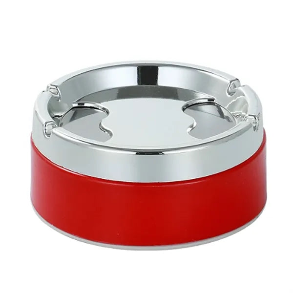 Stainless Steel Ashtray With Swivel Lid