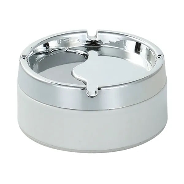 Stainless Steel Ashtray With Swivel Lid