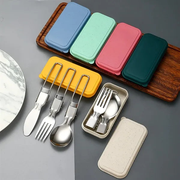 Travel Stainless Steel Cutlery Set