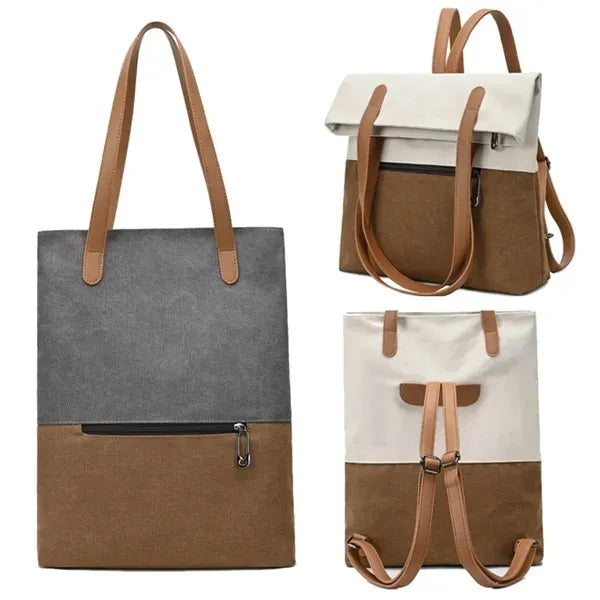 Canvas Shoulder Backpack