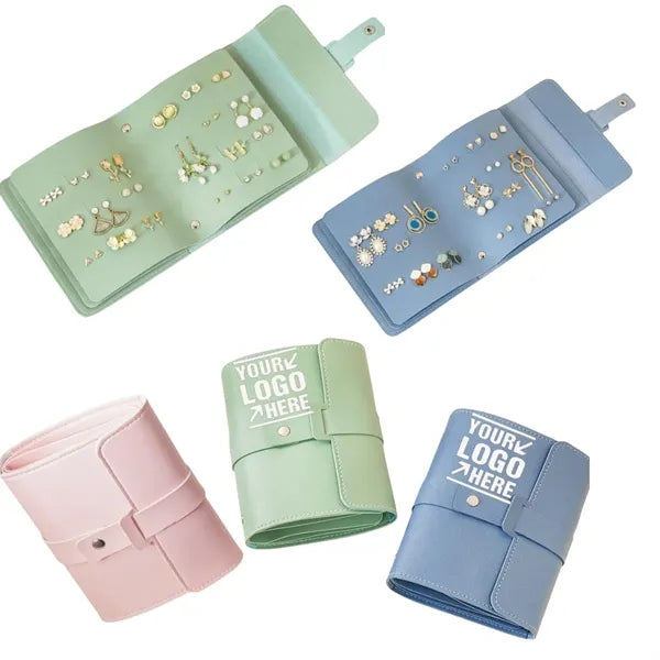 Jewelry Storage Roll Bag Necklace Holder