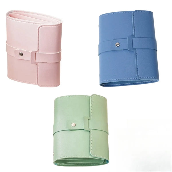 Jewelry Storage Roll Bag Necklace Holder