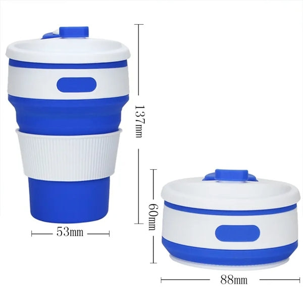 Foldable Silicone Coffee Cups