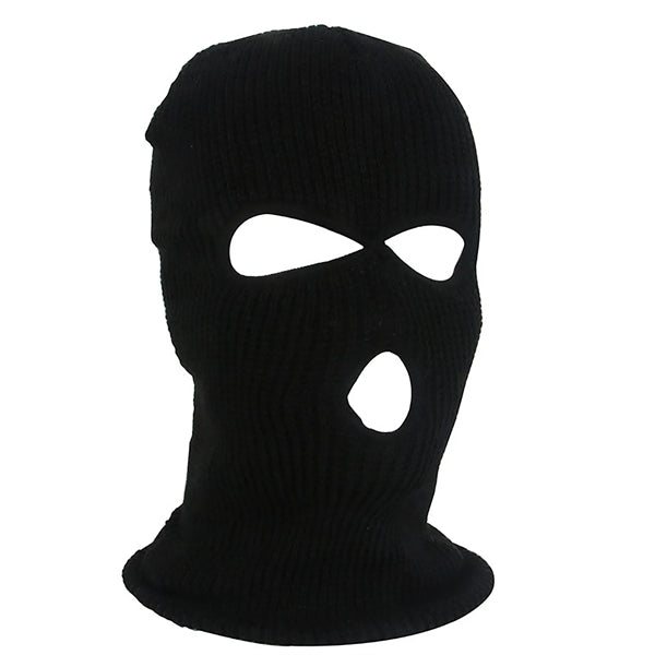 3-Hole Knitted Full Face Cover Ski Mask