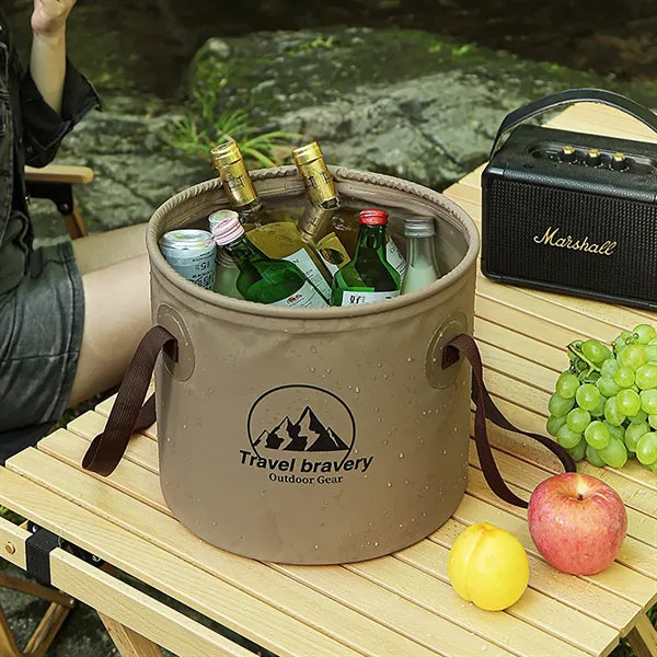 Portable Folding Collapsible Bucket - 5 Gallon