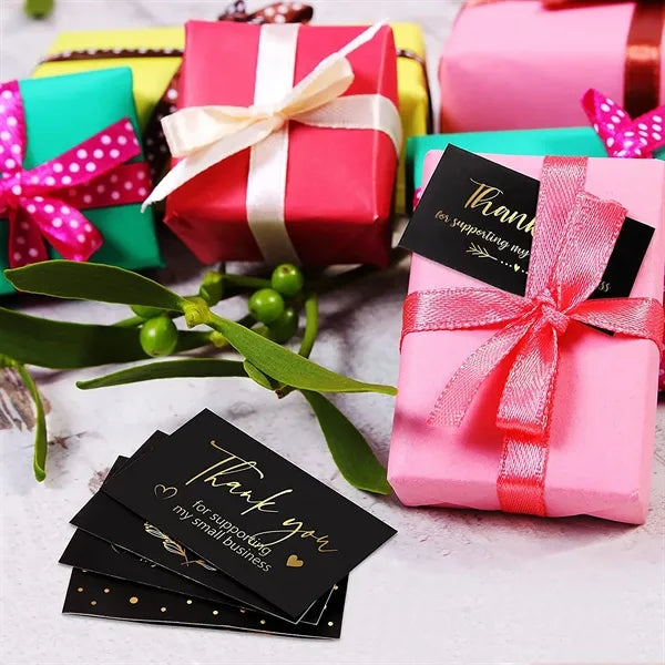 Hot Stamped Greeting Card