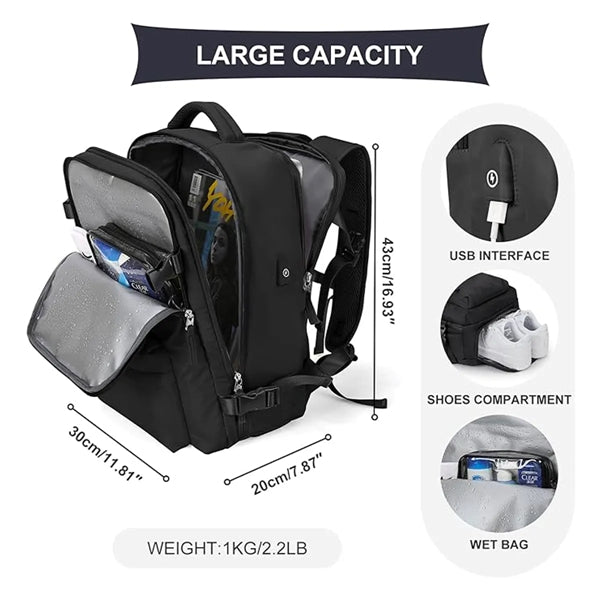 Large Travel Work Business Backpack