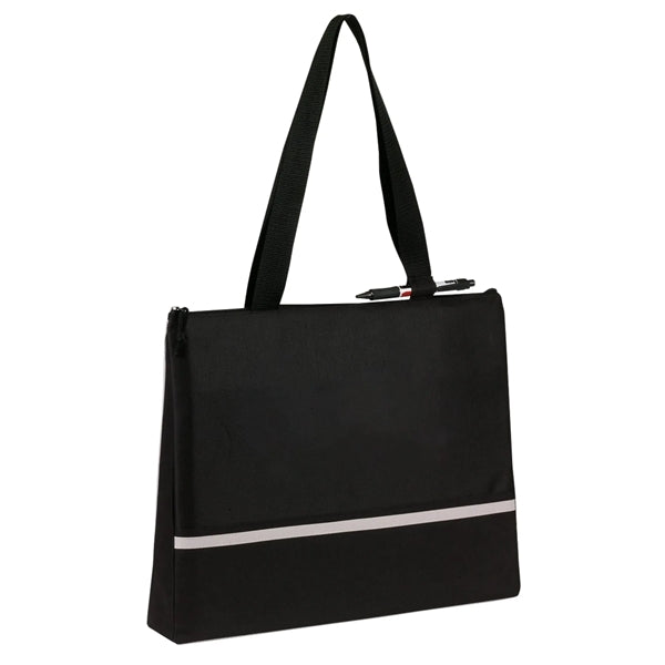 Slender Color Block Convention Tote Bag