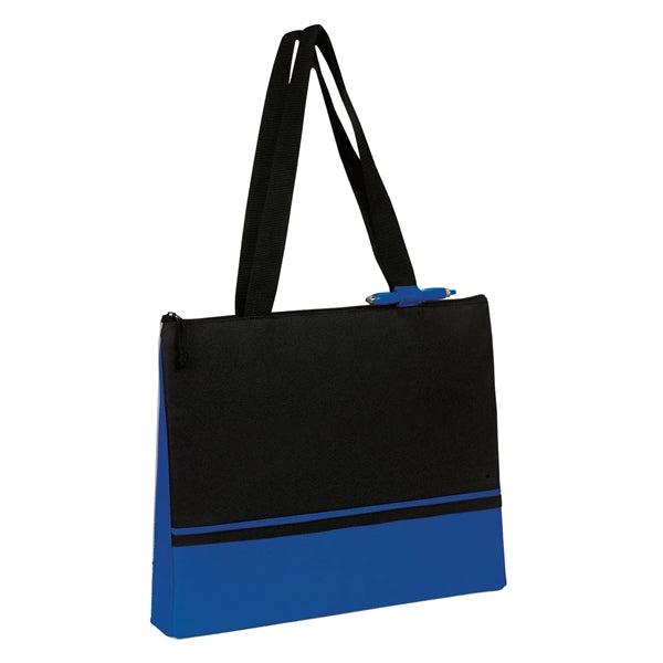 Slender Color Block Convention Tote Bag