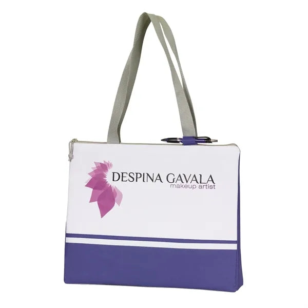 Slender Color Block Convention Tote Bag