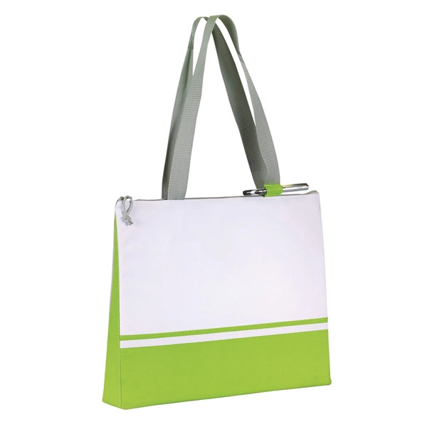 Slender Color Block Convention Tote Bag