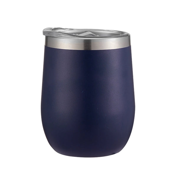 12 OZ Vacuum Insulated Egg Shaped Tumbler
