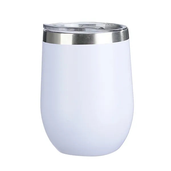 12 OZ Vacuum Insulated Egg Shaped Tumbler