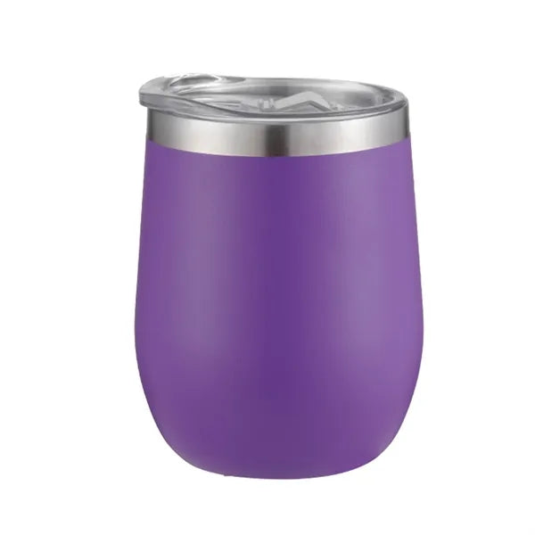 12 OZ Vacuum Insulated Egg Shaped Tumbler