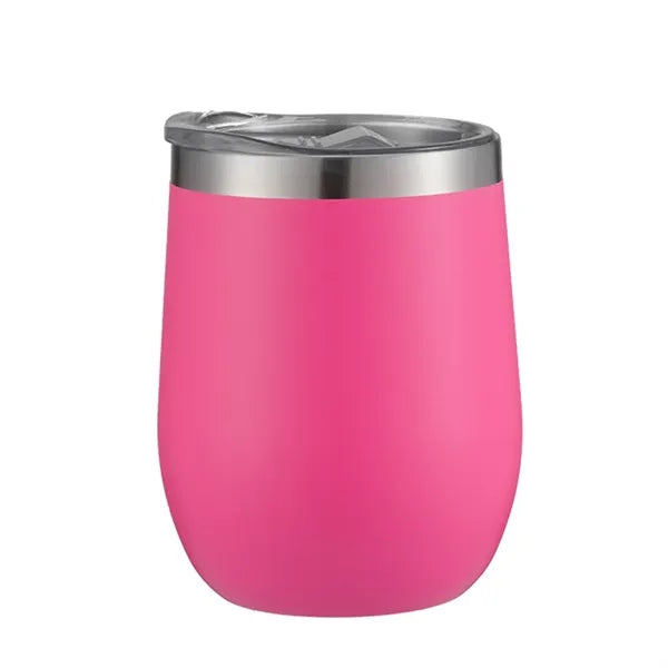 12 OZ Vacuum Insulated Egg Shaped Tumbler