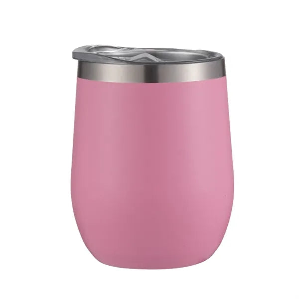 12 OZ Vacuum Insulated Egg Shaped Tumbler