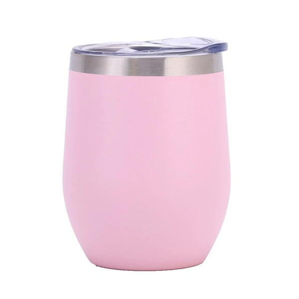 12 OZ Vacuum Insulated Egg Shaped Tumbler