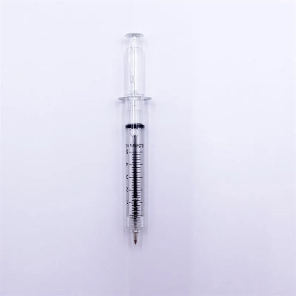 Retractable Novelty Syringe Pens