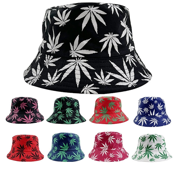 Printed Reversible Bucket Hat