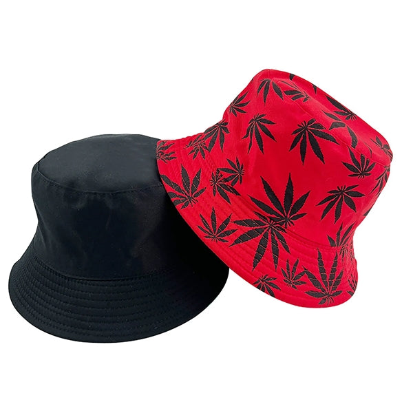 Printed Reversible Bucket Hat