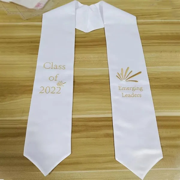 Embroidered Graduation Stole