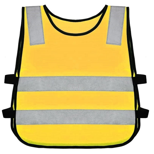 High Visibility Safety Vest Kids Children Neon Reflective