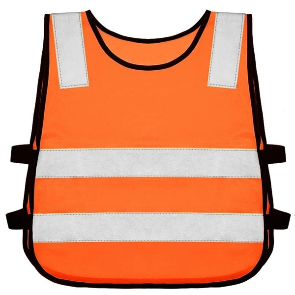 High Visibility Safety Vest Kids Children Neon Reflective