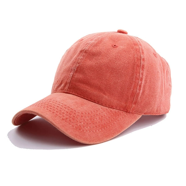Washed Cotton Baseball Cap Hat Fashion 2024 Vintage